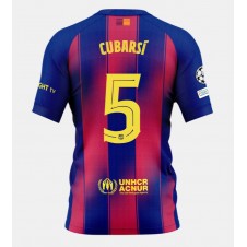 Barcelona Pau Cubarsi #5 Hemmatröja 2025-26 Korta ärmar